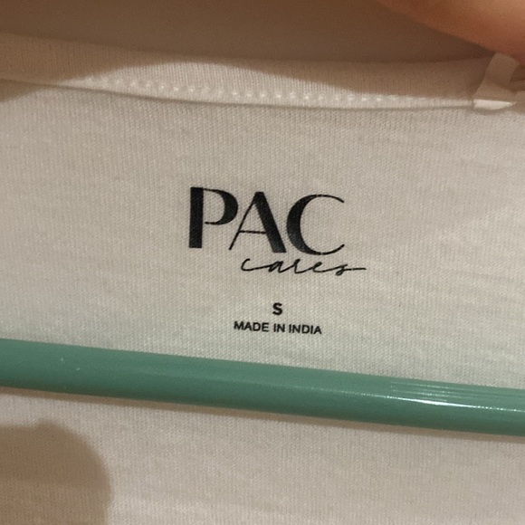 Pacsun white cropped tshirt size small - Picture 3 of 3